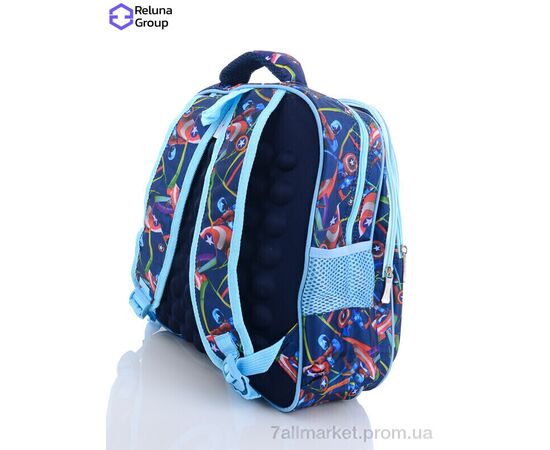 Портфель дитячий 515 blue 36*29*10 см, "Reluna Group" недорого оптом від прямого постачальника, зображення 2