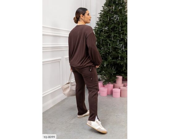 Фотография Костюм двойка женский большие размеры р.48-50;52-54;56-58;60-62 (3цв) "BELUZA" купить недорого от прямого поставщика, изображение 9