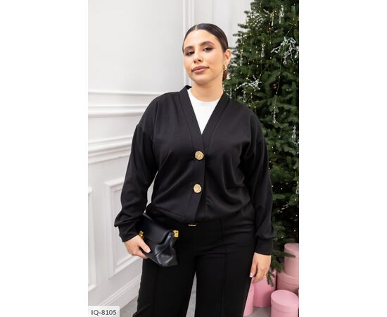 Фотография Костюм двойка женский большие размеры р.48-50;52-54;56-58;60-62 (3цв) "BELUZA" купить недорого от прямого поставщика, изображение 4