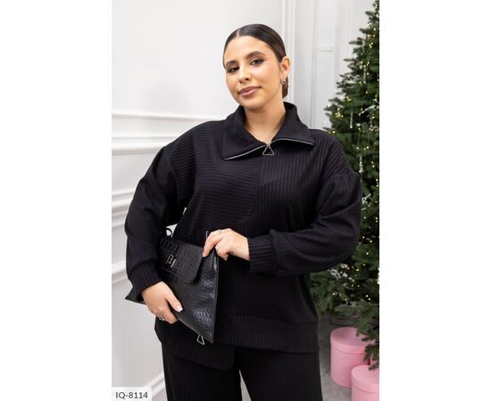 Фотография Костюм двойка женский большие размеры р.48-50;52-54;56-58;60-62 (3цв) "BELUZA" купить недорого от прямого поставщика, изображение 5