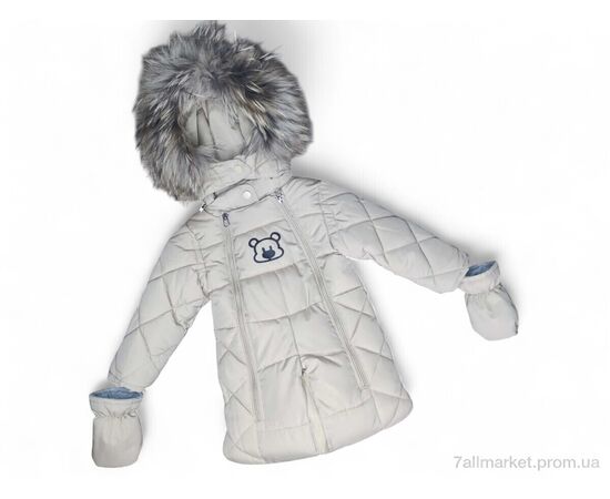 Комбінезон дитячий Зима LY151 капучіно (5 шт. р.сітка62-86) "Kids-modnik" недорого оптом від прямого постачальника, зображення 2