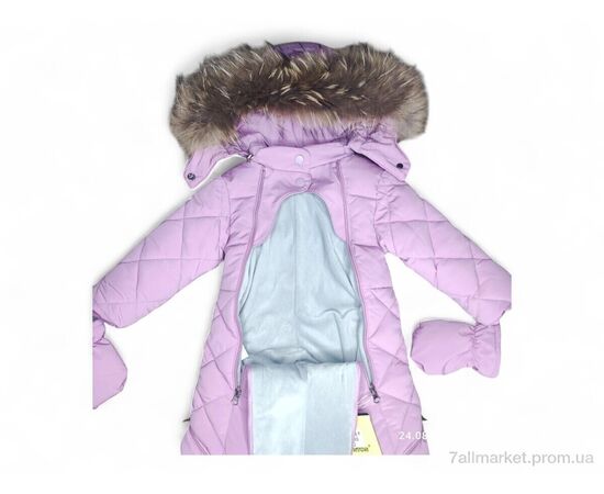 Комбінезон дитячий Зима LY151 рожевий (5 шт. р.сітка62-86) "Kids-modnik" недорого оптом від прямого постачальника, зображення 4
