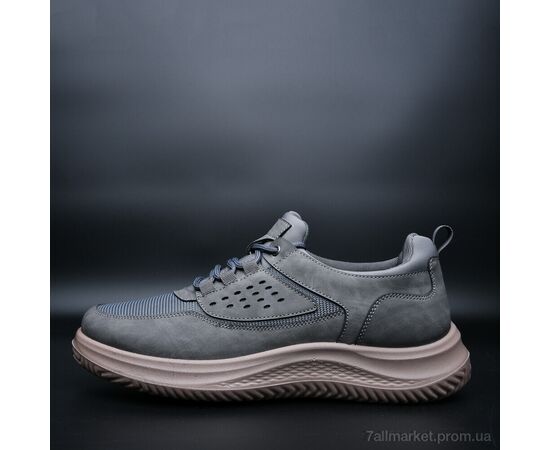 Фотография Кроссовки мужские модные Весна/осень CK20 grey (8 пар р.40-45) "DaFuYuan" недорого оптом от прямого поставщика, изображение 2