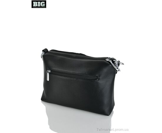 Жіноча сумка 005-1 black 20*30*12 см, "BIG" недорого оптом від прямого постачальника, зображення 2