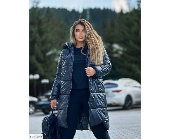 Фотография Женское пальто большого размера р.50-52 (3цв) "VLADA" купить недорого от прямого поставщика, изображение 9