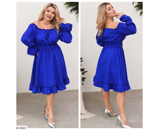 Фотография Женское стильное платье костюмка р.50-52;54-56;58-60;50;52 "VIKA" купить недорого от прямого поставщика, изображение 14