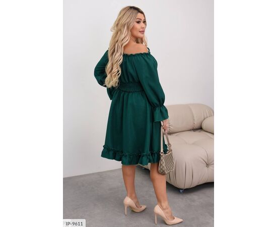 Фотография Женское стильное платье костюмка р.50-52;54-56;58-60;50;52 "VIKA" купить недорого от прямого поставщика, изображение 28