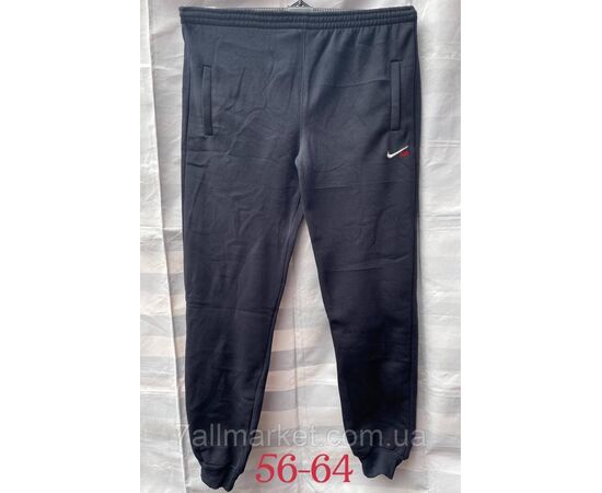 Спортивні штани чоловічі на манжеті/батал розміри 56-64 (3кв) "NICOLAS" недорого від прямого постачальника, зображення 3
