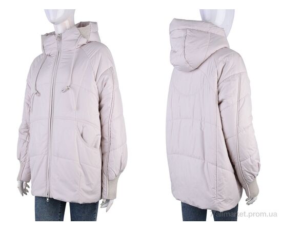 Фотография Куртка женская Весна/осень CR758-BT32 milk (5 шт. р.сетка 48-56) "Tepla" недорого оптом от прямого поставщика, изображение 3
