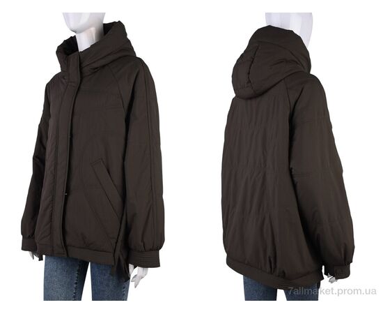 Фотография Куртка женская Весна/осень 6605-129 khaki (5 шт. р.сетка 46-54) "Tepla" недорого оптом от прямого поставщика, изображение 3