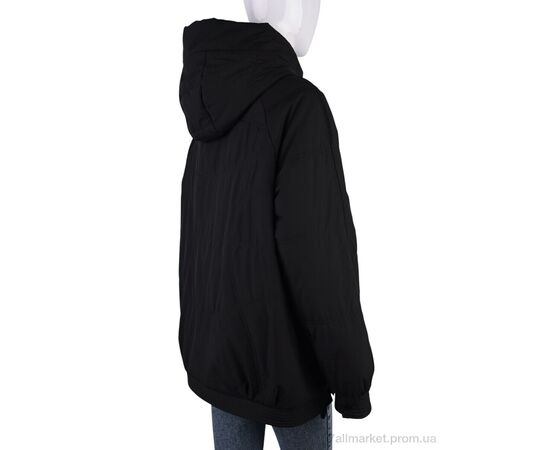 Фотография Куртка женская Весна/осень 6605-5 black (5 шт. р.сетка 46-54) "Tepla" недорого оптом от прямого поставщика, изображение 2