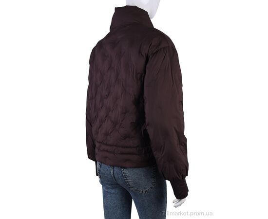 Фотография Куртка женская Весна/осень 682-64 brown (5 шт. р.сетка S-2XL) "Tepla" недорого оптом от прямого поставщика, изображение 2