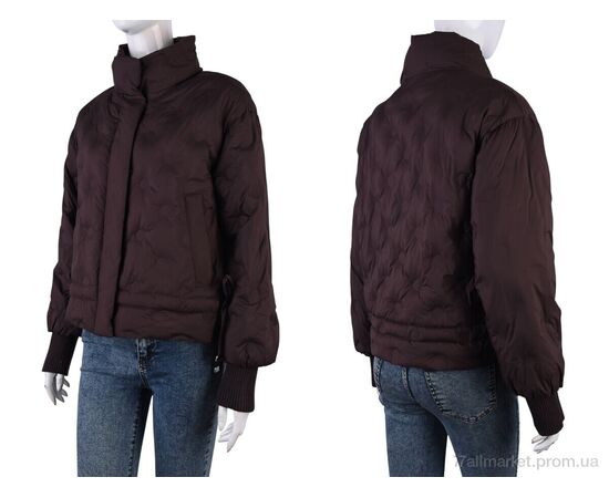 Фотография Куртка женская Весна/осень 682-64 brown (5 шт. р.сетка S-2XL) "Tepla" недорого оптом от прямого поставщика, изображение 3
