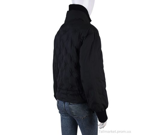Фотография Куртка женская Весна/осень 682-1 black (5 шт. р.сетка S-2XL) "Tepla" недорого оптом от прямого поставщика, изображение 2
