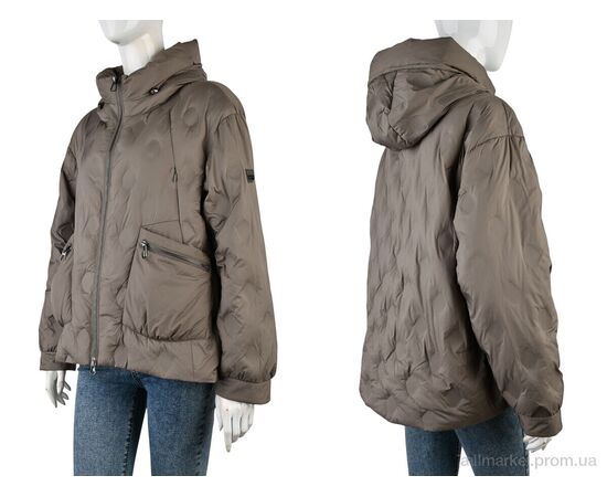 Фотография Куртка женская Весна/осень 6539-49 khaki (5 шт. р.сетка 46-54) "Tepla" недорого оптом от прямого поставщика, изображение 3