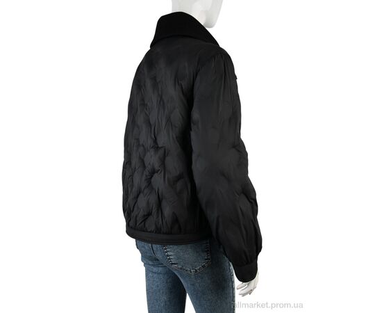 Фотография Куртка женская Весна/осень 6137-1 black (5 шт. р.сетка S-2XL) "Tepla" недорого оптом от прямого поставщика, изображение 2