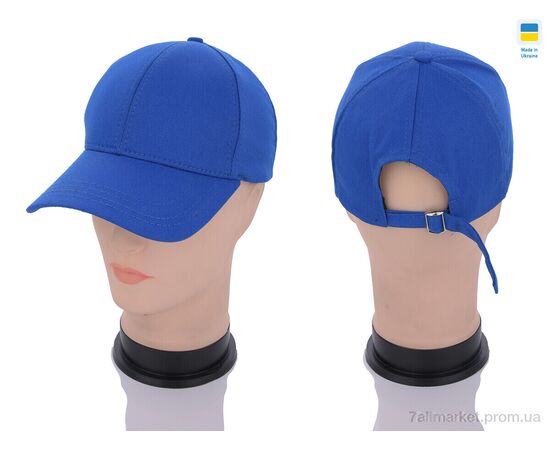 Кепка унісекс Весна/осінь SL029-5 blue (5 шт. р.сітка56-60) "Angelica" недорого оптом від прямого постачальника, зображення 3