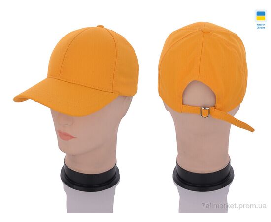 Кепка унісекс Весна/осінь SL029-8 yellow (5 шт. р.сітка56-60) "Angelica" недорого оптом від прямого постачальника, зображення 3