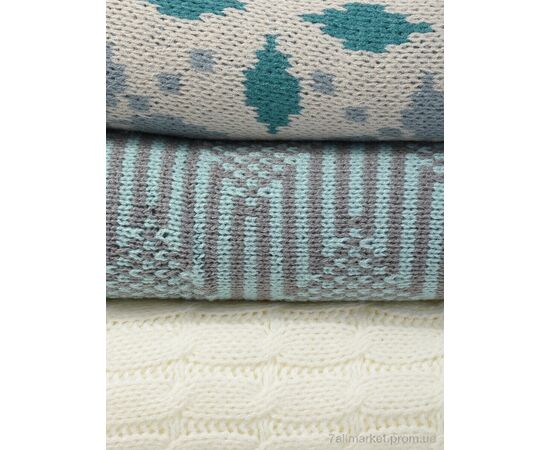 Плед Весна/осінь Softitex 001 (03673) 127x152 mix (4 шт. р.сіткаOne size) "Obuvok" недорого оптом від прямого постачальника, зображення 2