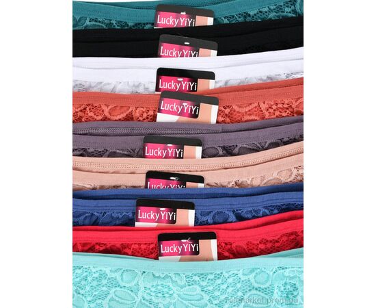 Фотография Трусы Весна/осень 2955 (12287) mix (12 шт. р.сетка XL-3XL) "Obuvok" недорого оптом от прямого поставщика, изображение 2