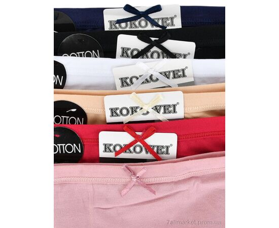 Фотография Трусы Весна/осень X4002 (12218) mix (12 шт. р.сетка XL-3XL) "Obuvok" недорого оптом от прямого поставщика, изображение 2