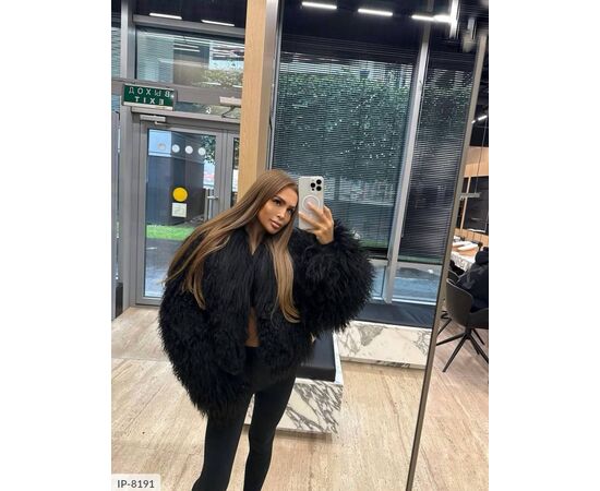 Фотография Шуба женская р.S-M;M-L (4цв) "ANNVER" купить недорого от прямого поставщика, изображение 14