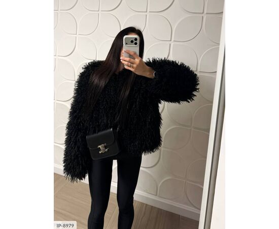 Фотография Шуба женская р.S-M;M-L (4цв) "ANNVER" купить недорого от прямого поставщика, изображение 11