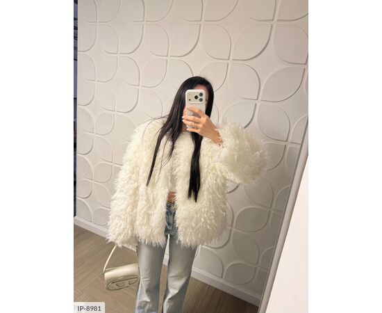 Фотография Шуба женская р.S-M;M-L (4цв) "ANNVER" купить недорого от прямого поставщика, изображение 13