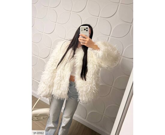 Фотография Шуба женская р.S-M;M-L (4цв) "ANNVER" купить недорого от прямого поставщика, изображение 8