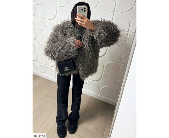 Фотография Шуба женская р.S-M;M-L (4цв) "ANNVER" купить недорого от прямого поставщика, изображение 5