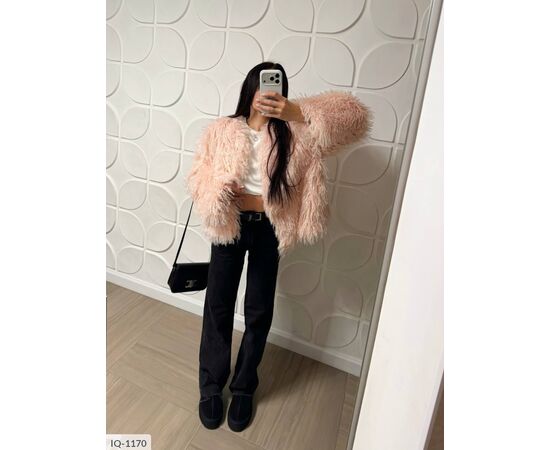 Фотография Шуба женская р.S-M;M-L (4цв) "ANNVER" купить недорого от прямого поставщика, изображение 3