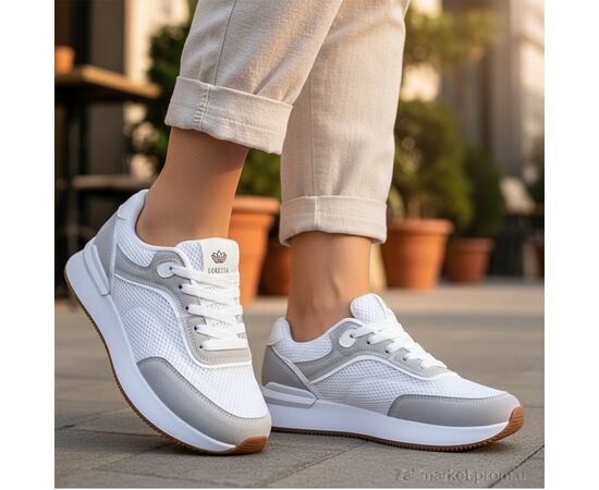 Кросівки жіночі модні Весна/осінь K553-2 (8 пар р.36-41) "Loretta" недорого оптом від прямого постачальника, зображення 2