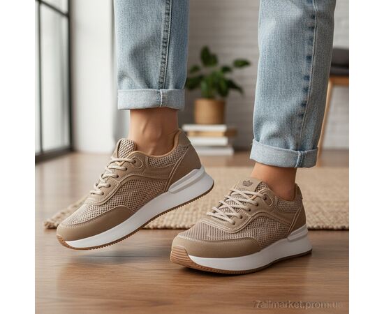 Кросівки жіночі модні Весна/осінь K553-3 (8 пар р.36-41) "Loretta" недорого оптом від прямого постачальника, зображення 3