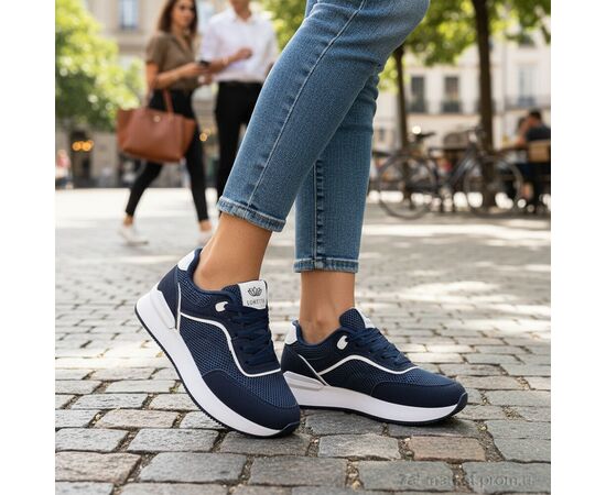 Кросівки жіночі модні Весна/осінь K553-4 (8 пар р.36-41) "Loretta" недорого оптом від прямого постачальника, зображення 2