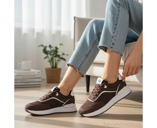 Кросівки жіночі модні Весна/осінь K553-1 (8 пар р.36-41) "Loretta" недорого оптом від прямого постачальника, зображення 2