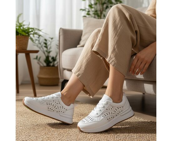 Кросівки жіночі модні Літо K554-1 (8 пар р.36-41) "Loretta" недорого оптом від прямого постачальника, зображення 2