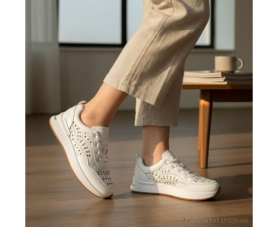 Кросівки жіночі модні Літо K554-1 (8 пар р.36-41) "Loretta" недорого оптом від прямого постачальника, зображення 3