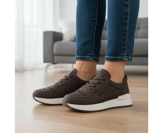 Кросівки жіночі модні Літо K554-2 (8 пар р.36-41) "Loretta" недорого оптом від прямого постачальника, зображення 2