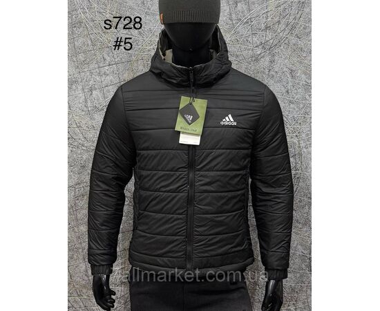 Куртка чоловіча демісезонна розміри L-4XL (5 кв) "PROSTOMEN" недорого від прямого постачальника, зображення 2