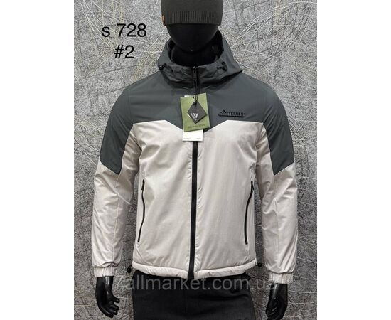 Куртка чоловіча демісезонна розміри L-4XL (5 кв) "PROSTOMEN" недорого від прямого постачальника, зображення 3