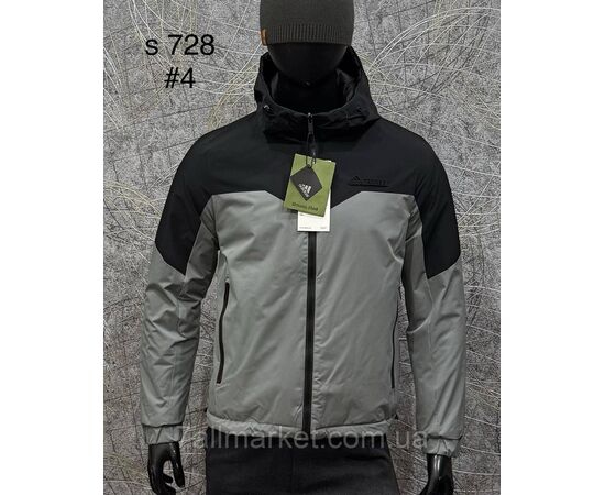 Куртка чоловіча демісезонна розміри L-4XL (5 кв) "PROSTOMEN" недорого від прямого постачальника, зображення 6