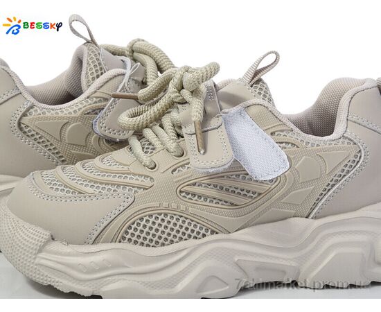 Фотография Кроссовки детские модные Весна/осень BY3705-3C (8 пар р.32-37) "Bessky-Kellaifeng" недорого оптом от прямого поставщика, изображение 2