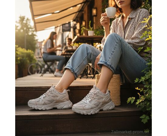 Кросівки жіночі модні Весна/осінь K549-3 (8 пар р.36-41) "Loretta" недорого оптом від прямого постачальника, зображення 2