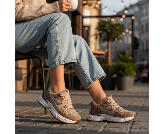 Кросівки жіночі модні Весна/осінь K567-3 (8 пар р.36-41) "Loretta" недорого оптом від прямого постачальника, зображення 2