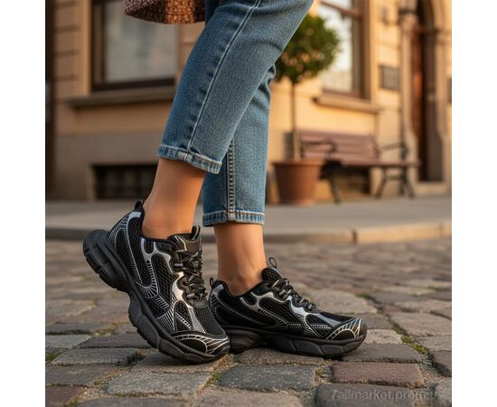 Кросівки жіночі модні Весна/осінь K523 (8 пар р.36-41) "Loretta" недорого оптом від прямого постачальника, зображення 3