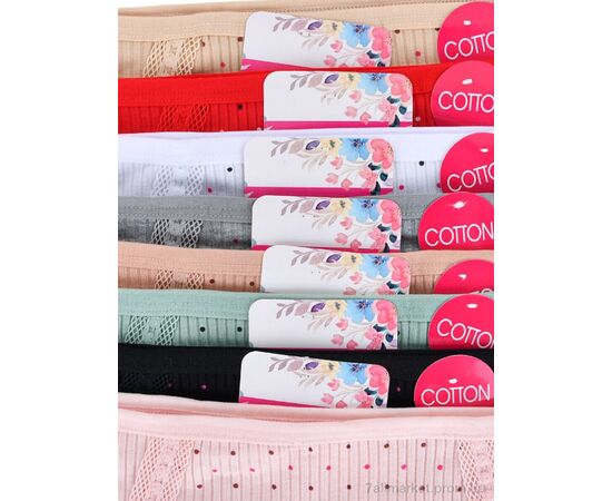 Фотография Трусы Весна/осень X3952 (12216) mix (12 шт. р.сетка XL-3XL) "Obuvok" недорого оптом от прямого поставщика, изображение 2