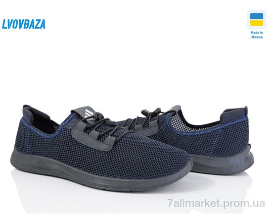 Фотография Кроссовки мужские модные Лето Paolla 189-3201 синя сітка (8 пар р.40-45) "Lvovbaza" недорого оптом от прямого поставщика, изображение 2