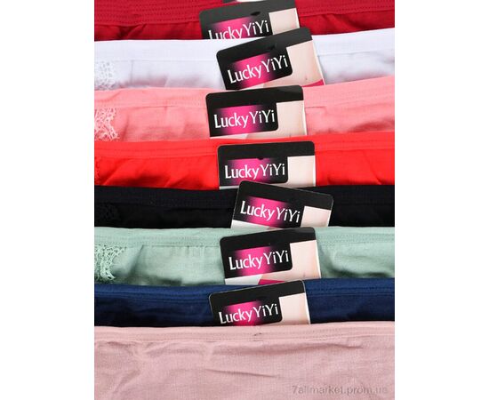 Фотография Трусы Весна/осень C303 (12332) mix (12 шт. р.сетка XL-3XL) "Obuvok" недорого оптом от прямого поставщика, изображение 2