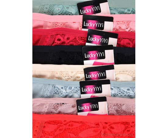 Фотография Трусы Весна/осень C329 (12329) mix (12 шт. р.сетка XL-3XL) "Obuvok" недорого оптом от прямого поставщика, изображение 2