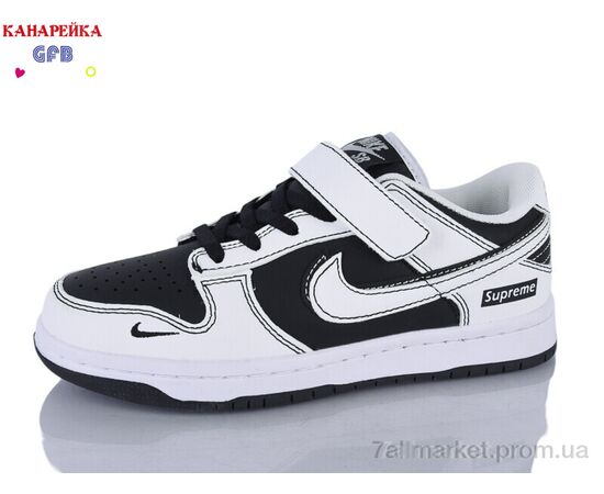 Фотография Кроссовки детские модные Весна/осень B8001-3 (8 пар р.32-37) "GFB-Канарейка" недорого оптом от прямого поставщика, изображение 2